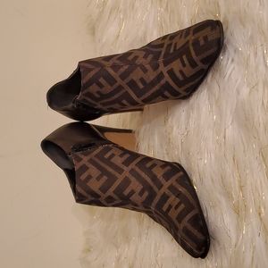 Fendi Zucca boots